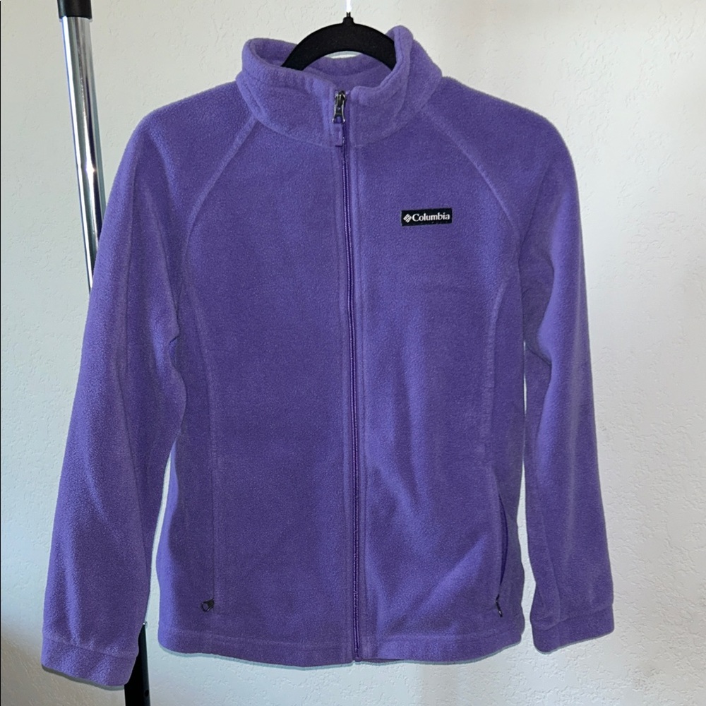 Columbia Kids Purple Fleece Jacket